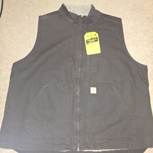 Carhartt Sherpa Lined Duck VEST- NEW W/TAGS!!